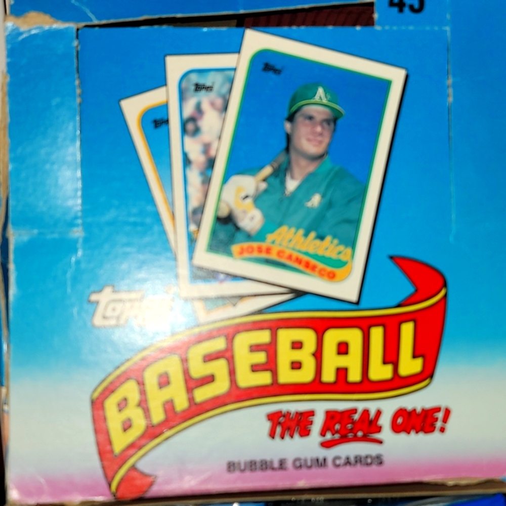 1989 Topps baseball cards